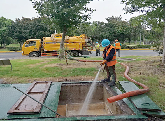 西和化油池清理